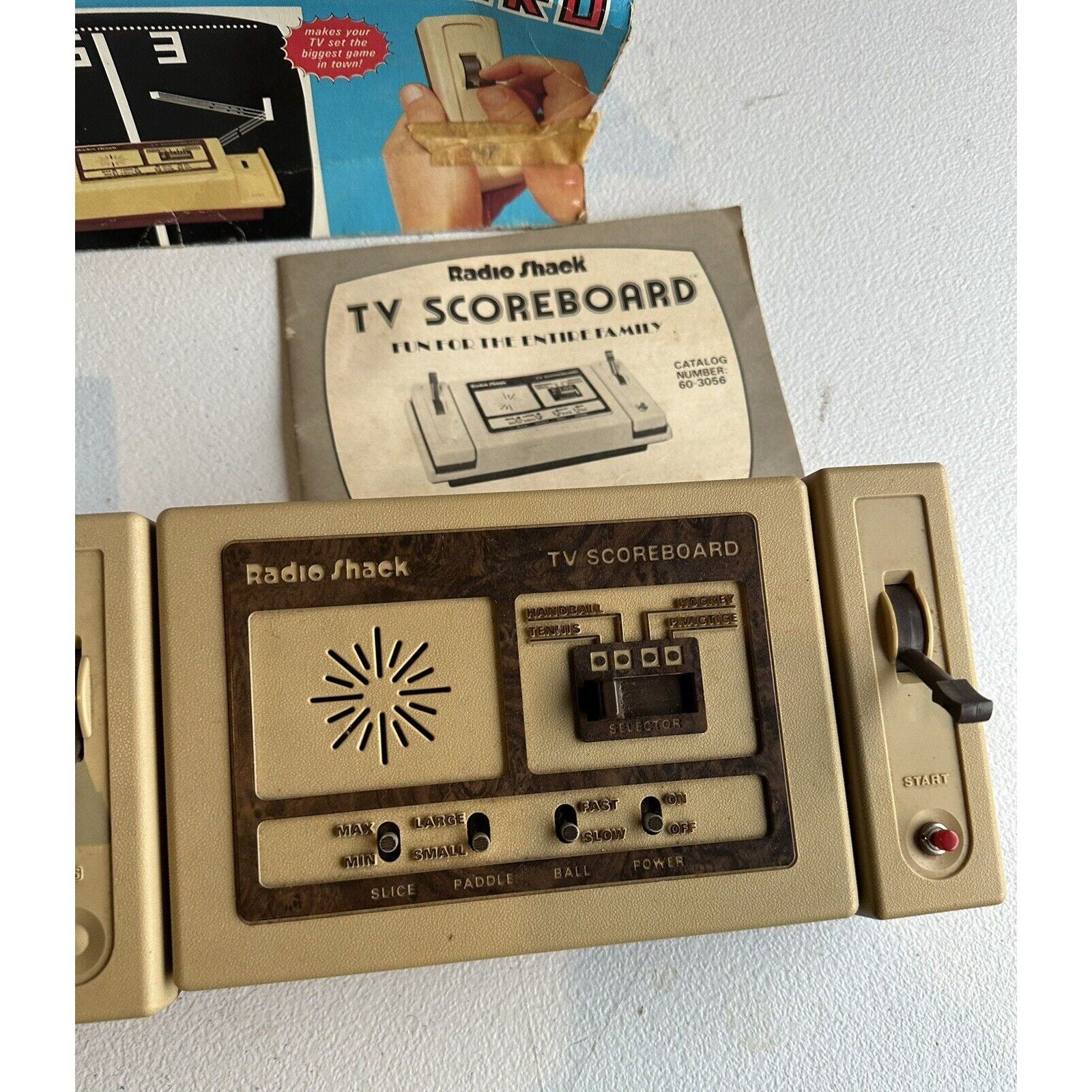 Radio Shack Electronic TV Scoreboard 60-3054 - Vintage