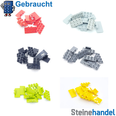 LEGO  1x2-2x4 Stein modifiziert Brick modified Konverter 10 Stück ( 93274 )