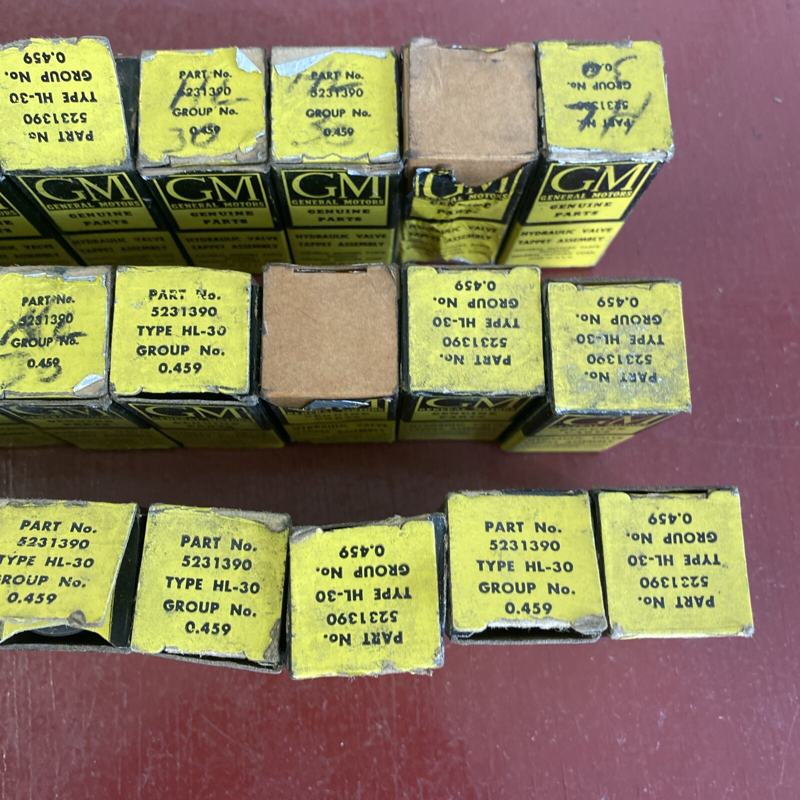 HYDRAULIC VALVE TAPPET ASSEMBLY LOT OF (32) HL30 FOR 1949 1950 1951