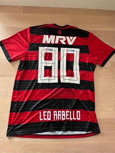 Flamengo Adidas Authentic Home Jersey 2018/19 #80 Size L - Picture 3 of 5