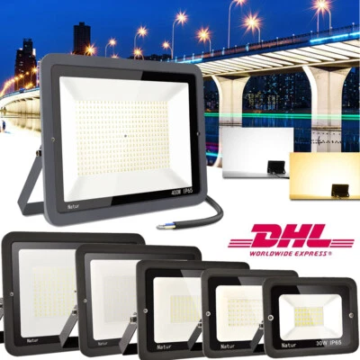 BAPRO Foco exterior LED inundador faros 10W 20W 30W 50W 100W 200W 300W 500W DE