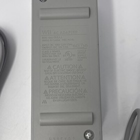 Nintendo Wii Power Supply Original Genuine OEM AC Adapter Cord Brick RVL-002