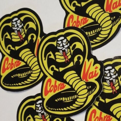 Cobra Kai Sticker | Karate Kid x Johnny Lawrence   5 YEAR WARRANTY HD VINYL