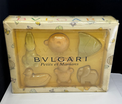 BVLGARI Petits et Mamans Gentle Soap Coffret Set 6x50 g * SEE