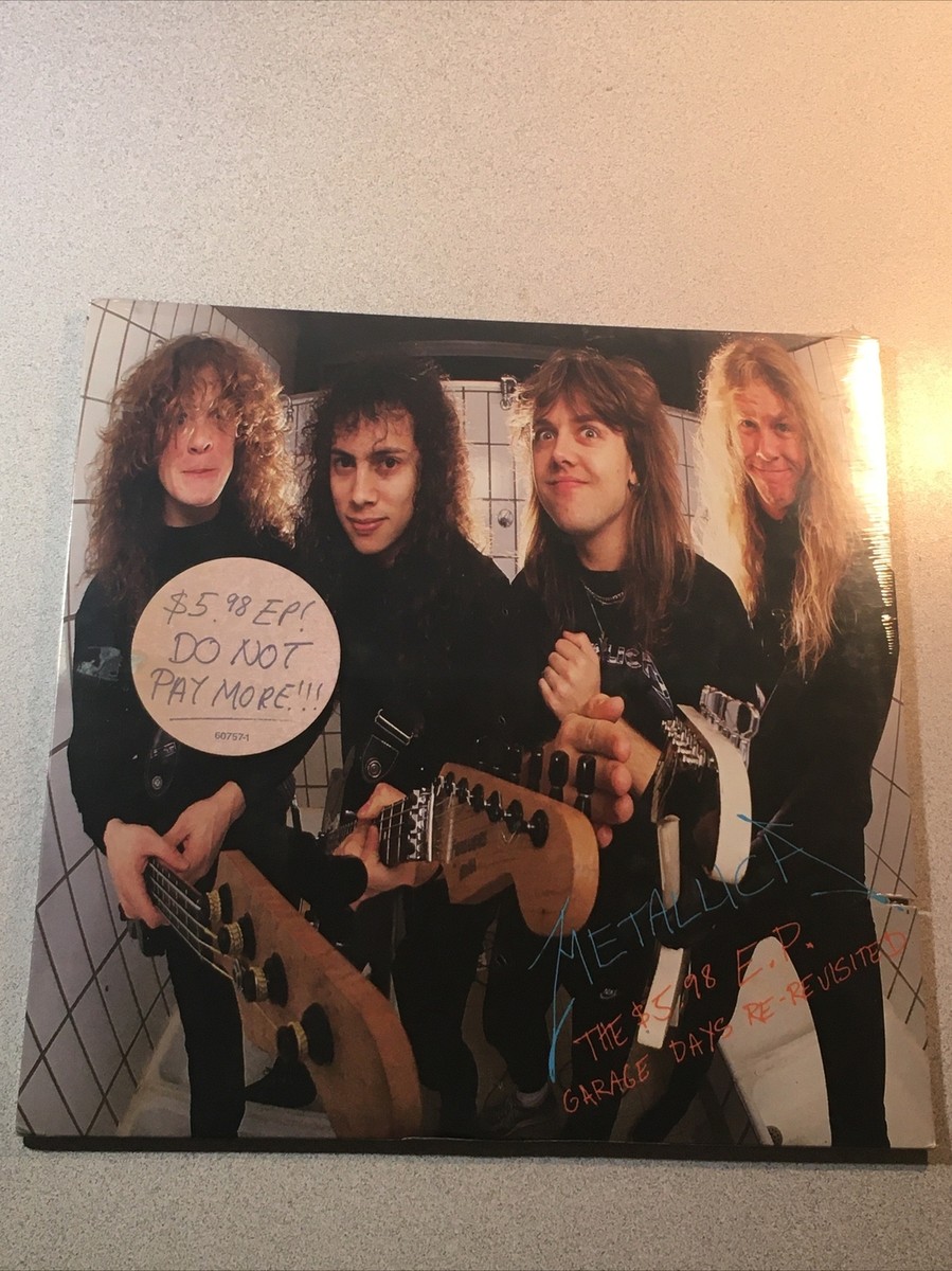 Metallica- The $5.98 EP Garage Days Re-Revisited SEALED OG