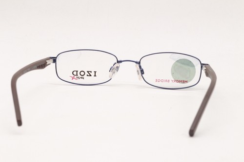 NEW IZOD PFX X 102 BLUE BROWN AUTHENTIC DESIGNER EYEGLASSES 47-17 - Picture 4 of 4