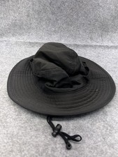 Adidas Hat Boonie Mens Medium Black Canvas Me...