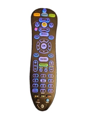 AT&T Uverse S30-S1A Universal programmable IR Remote Control Tested Working