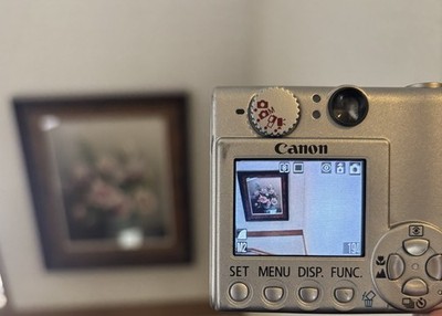 Canon PowerShot S400 IXUS 400 IXY DIGITAL 400 CCD TESTED BOXED