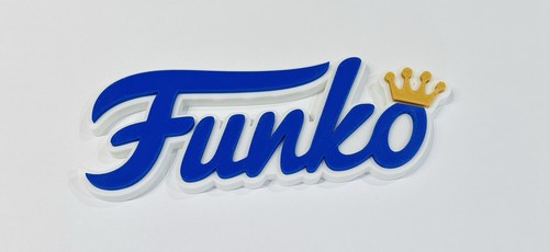 Deko Funko Pop Logo Schild Display Mancave zweifarbig - Bild 3 von 10