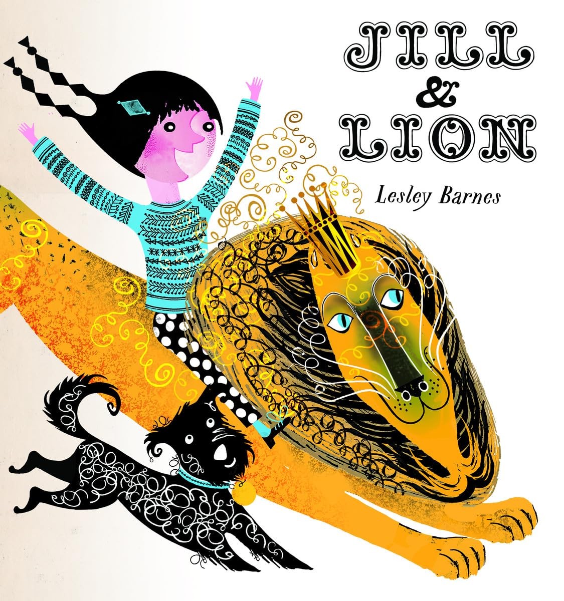 Jill and Lion by Lesley Barnes (Hardback Book) - Image 6