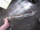 1972 honda cl175 exhaust muffler pipe
