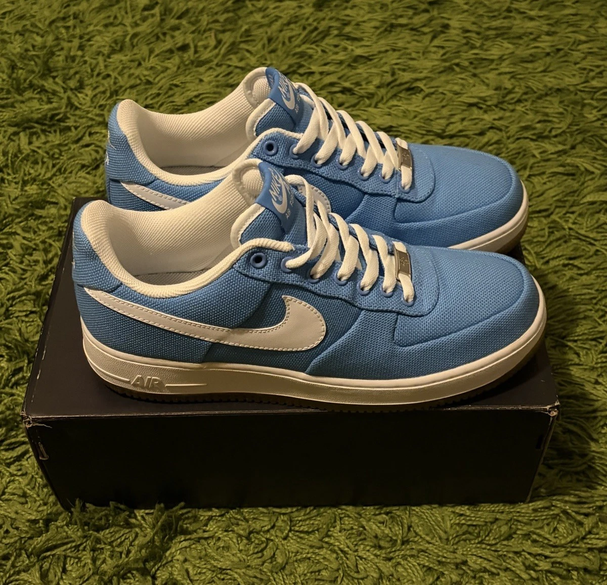 Las mejores ofertas en Nike Air Force 1 Premium Low Blue | eBay