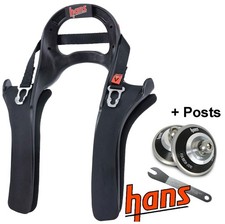 HANS Device Sport IV / 4 FHR Medium Racing / Rally Car FIA Approved + POSTS