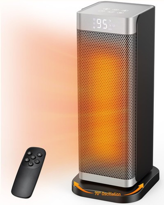 #ad #ad Space Heaters for Indoor Use 1500W Heater with Thermostat 70° Oscillation ... $36.24