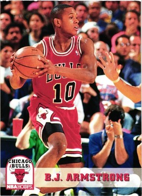 1993-94 Hoops B.J. Armstrong #25 Chicago Bulls