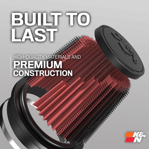 K&N HighFlow Original Lifetime Universal ClampOn Air Filter High Performance,... - Picture 5 of 9