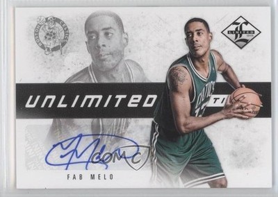 2012 Limited Unlimited Potential Signatures /199 Fab Melo #38 Rookie Auto RC 9w4