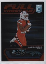 2024 Panini Donruss Elite Full Throttle Red 27/75 Jaleel McLaughlin #21 13ql
