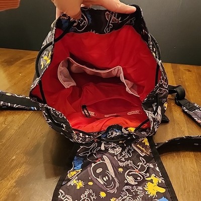 Lesportsac Peanuts Snoopy Woodstock Voyager Rucksack 