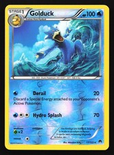 Golduck 17/122 BREAKpoint Rare Reverse Holo Pokemon Card