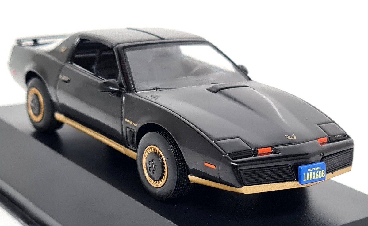 Atlas 1/43 Pontiac Firebird Trans Am 1982 Black Diecast Scale Model Car