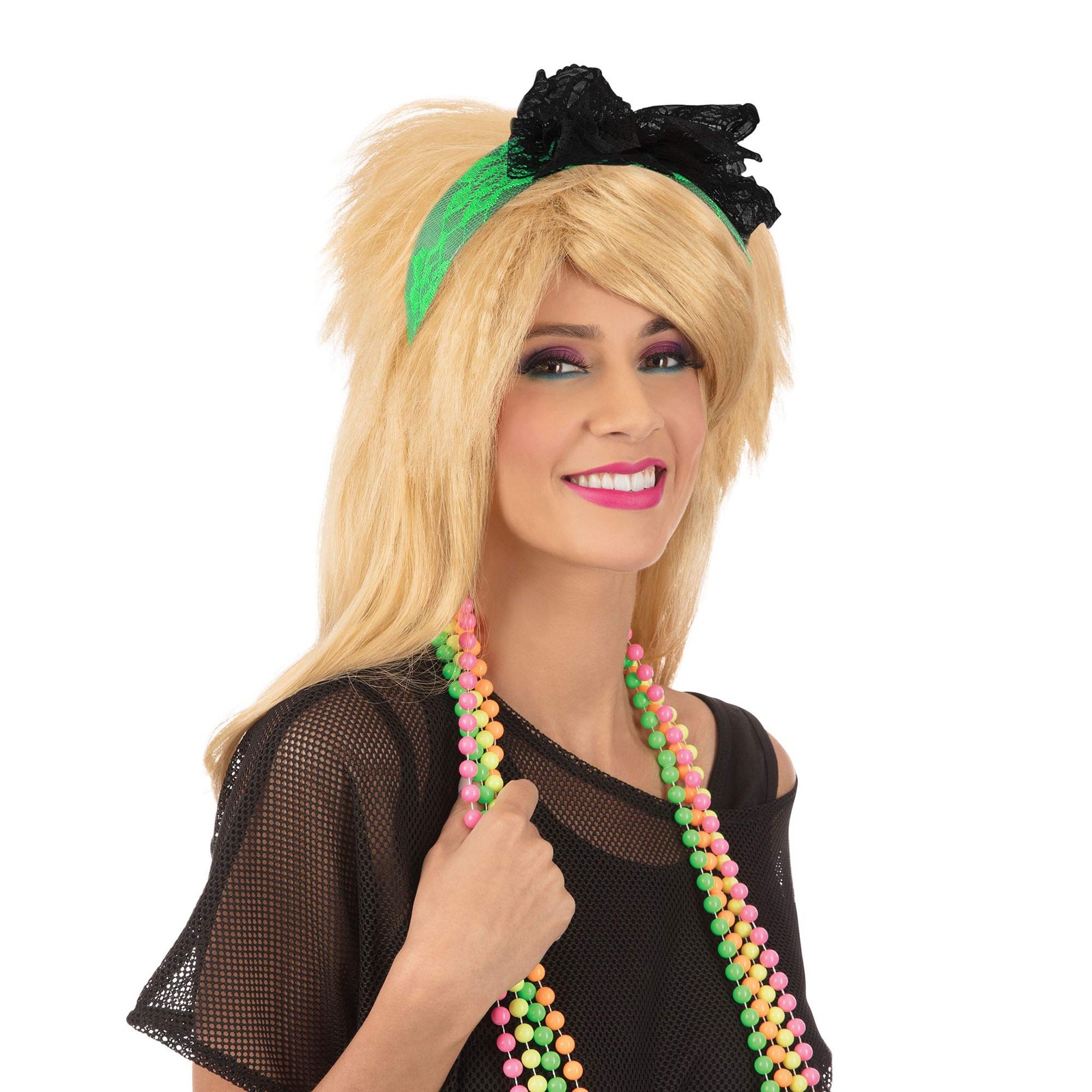 Bristol Novelty BA3553 - Orecchini anni '80 Verde