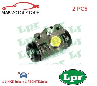 RADBREMSZYLINDER TROMMELBREMSE PAAR HINTEN LPR 5154 2PCS I FÜR CITROËN C-ZERO