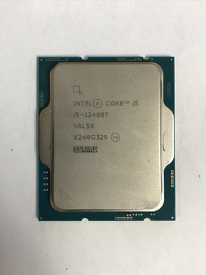 Intel Core i5-12400T / 1.80GHz / LGA1700 CPU Processor / SRL5X