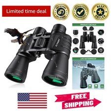 High Power 20x50 Binoculars for Adults - Waterproof  Eco-friendly Outdoor Gift