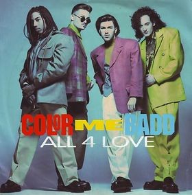 Color Me Badd - All 4 Love - UK 12'' Vinyl - 1991 - Giant Records