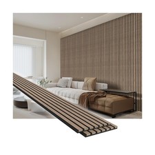 Wood Panels for Wall, 108" 11" Acoustic Wall Panels for Interior Decor, 3D