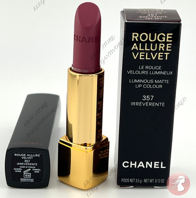 CHANEL ルージュ アリュール ヴェルヴェット 357 Chanel Rouge Allure Velvet Luminous Matte Lipstick #357