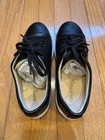NWOB Women’s Cole Haan Grand Crosscourt Sneaker Size 6 B Black Leather Lace Up — photo 2
