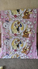 Disney Vintage Rare 3pc Twin Sheet Set Beauty And The Beast