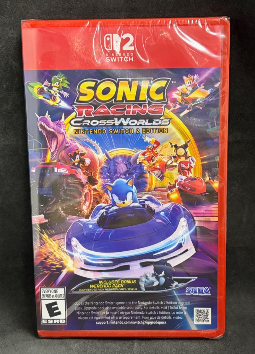 Sonic Racing: Crossworlds (Nintendo Switch 2) BRAND NEW
