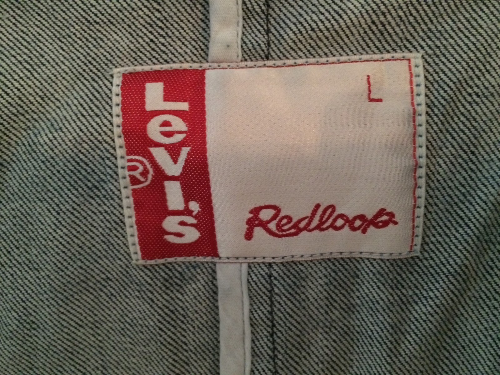 Levis redloop unusual denim 2 button jacket, work… - image 17