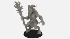 Thornscourge Satyr - DnD Enemy 32mm D&D Resin Model Unpainted Figure