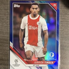 2022-23 Topps UEFA 1st Edition Club Competitions Soccer Cards Checklist and Odds 20
