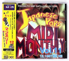 Palo Alto Inc Japanese Pops MIDI Monthly Vol.11 3.5" Floppy Disc MIDI Library