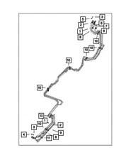 Mopar OEM 2011-2021 Slim Line Seal 68157479AA New in package