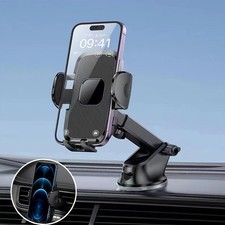 Car Phone Holder Mount Cell Phone Automobile Cradles 3 in 1 Phone Mount Hands