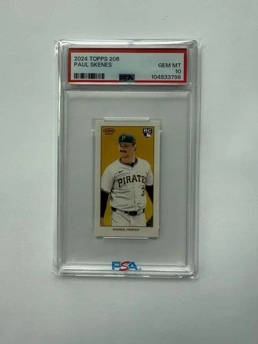 2024 Topps 206 #NNO Paul Skenes RC Pittsburgh Pirates PSA 10