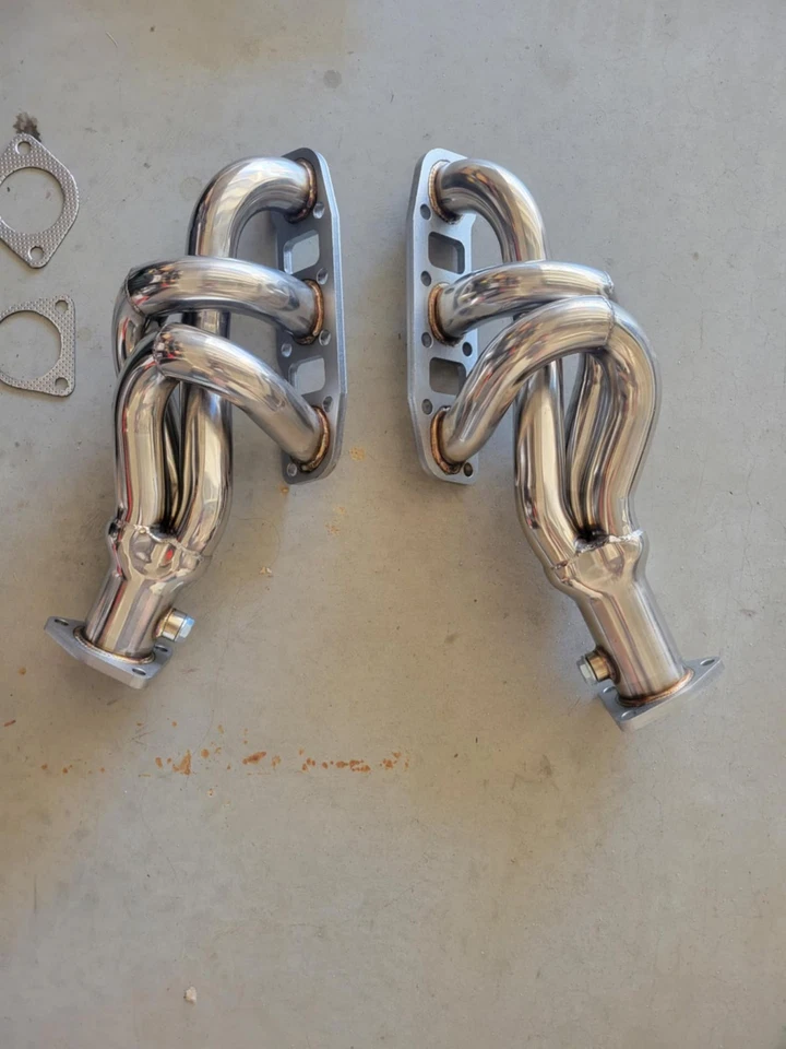 Colector de cabezal de rendimiento de acero inoxidable para Nissan 350z / 370z e Inf G35 Foto 3 de 4