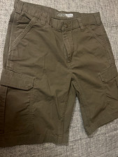 Carhartt Men's Relaxed Fit Ripstop Cotton Cargo Work Shorts Brown 34