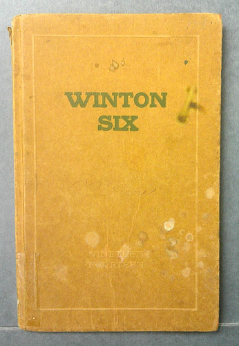 1914 Winton Six Sales Catalog