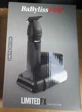BaBylissPRO LimitedFX Matte Black Trimmer Double-Foil Shaver Set FXDUOFS2TMB