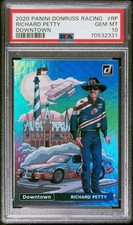 PSA 10 2020 DONRUSS RACING RICHARD PETTY DOWNTOWN NO. RP POP 9 