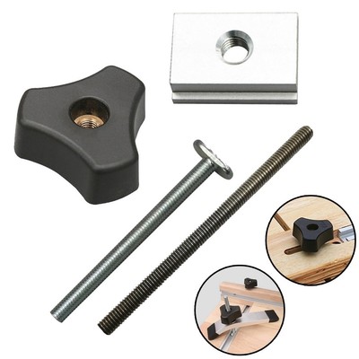 T-Track Jig 1/2pcs Für Fräsmaschinen Für Schiebevorrichtungen Hohe Qualität