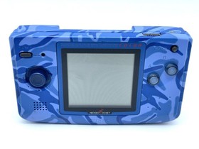 Neo Geo Pocket Color Console Camouflage Blue SNK Tested